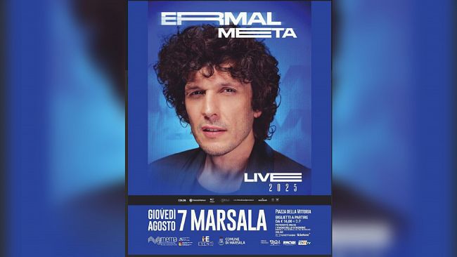 Ermal Meta in concerto a Marsala