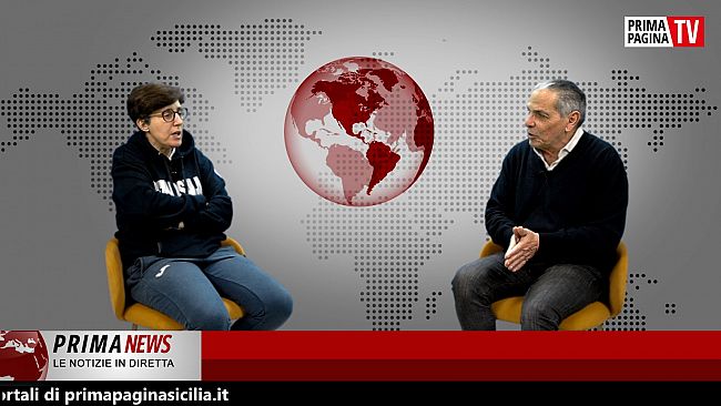 PrimaNews. 24 febbraio: ospite Valeria Anteri allenatrice Virtus Femminile Marsala
