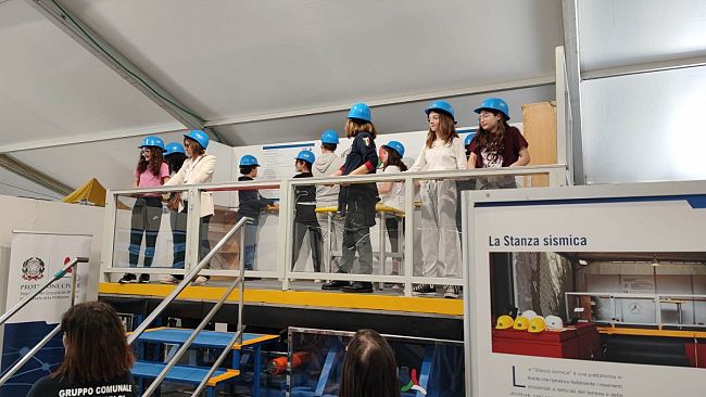 ​Partecipazione dell’IC Lombardo Radice Pappalardo alla “Mostra terremoti d’Italia”