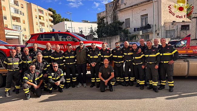 ​Vigili del Fuoco di Trapani, concluso corso di formazione regionale per patente di guida di 4ª categoria