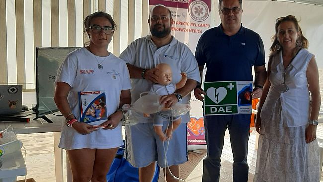 Erice, al Lido Smile un corso sulle manovre salvavita