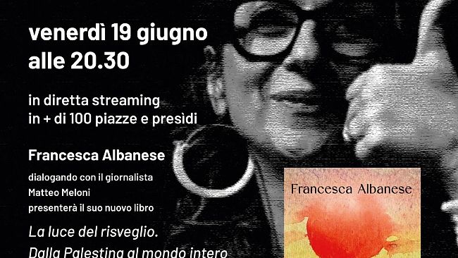 Mazara, venerdì al Civic l'incontro in diretta con Francesca Albanese