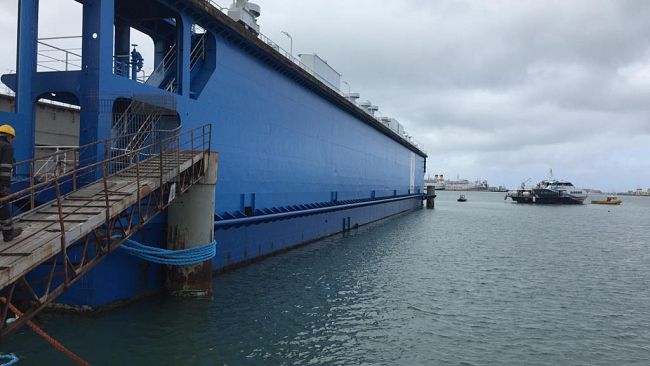 Assessore Turano, “bacino di carenaggio messo in sicurezza”