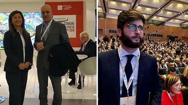 Favignana: i consiglieri comunali Totò Braschi ed Elia Canino ad Arezzo per la XXXVI Assemblea annuale dell’Anci