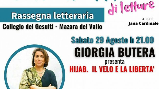 Giorgia Butera chiude domani a Mazara la Rassegna letteraria “Un Mediterraneo di Letture”