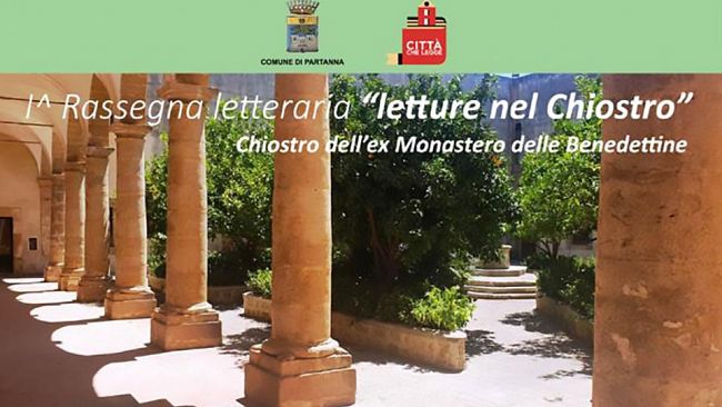 Partanna, secondo appuntamento per la rassegna “Letture nel chiostro“