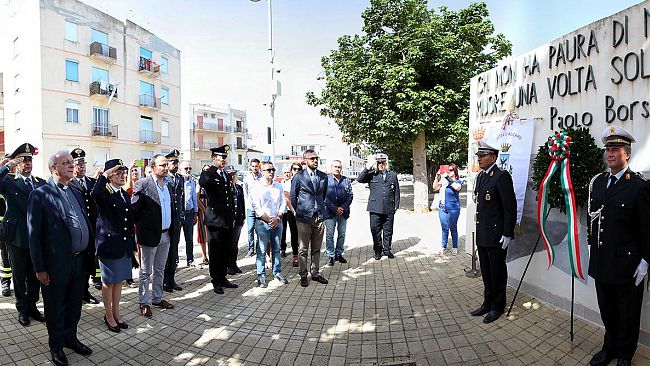 Alcamo: 26°anniversario della strage di Via D’Amelio