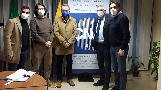Trapani, incontro tra amministrazione e Confederazione Nazionale Artigiani