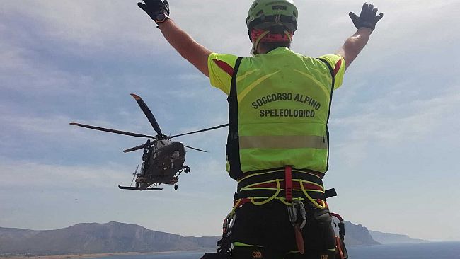 Addestramento congiunto per l’82° Centro C.S.A.R. e il Soccorso Alpino