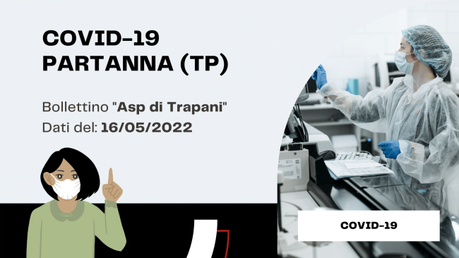 Covid-19. Bollettino Asp del 16 maggio 2022