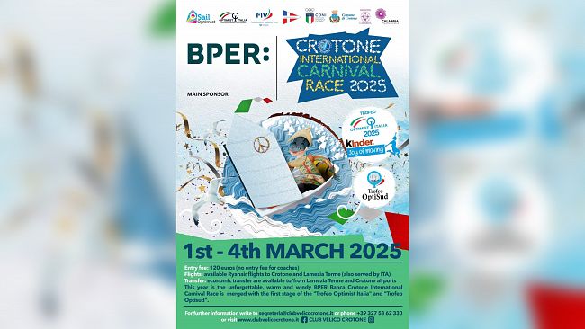 ​I giovani atleti della Lega Navale di Trapani all’International Carnival Race 2025 di Crotone