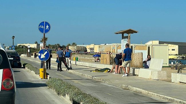 Erice, morto un uomo al lungomare