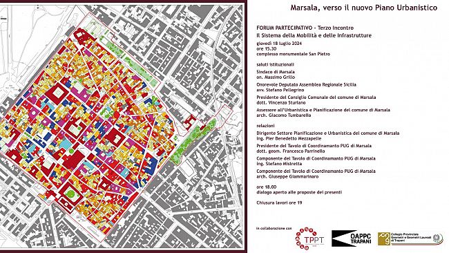 Marsala, terzo incontro per il nuovo strumento urbanistico generale (PUG)