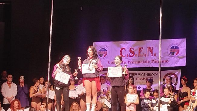Miriam Marotta conquista il titolo regionale di Pole Dance