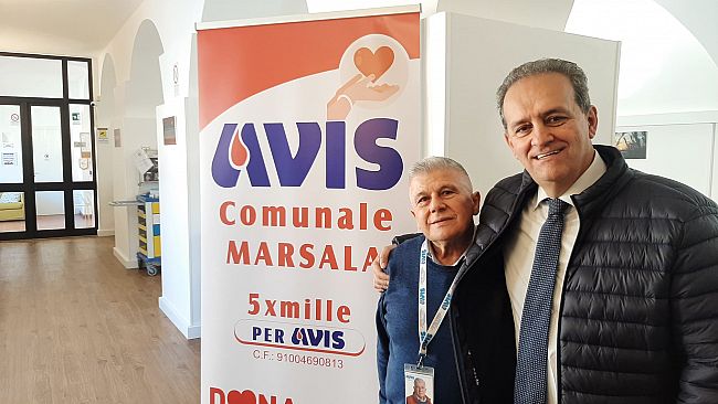 L'Avis Marsala da oggi nella nuova sede di Largo Padre Elia. La visita del sindaco Massimo Grillo