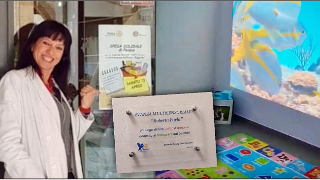 Il Rotary Club Partanna inaugura la stanza multisensoriale “Roberta Parla” presso l’Associazione A.L.BA.