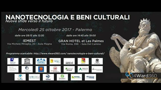 Nanotecnologia e beni culturali: una giornata di studio a Palermo mercoledì 25 ottobre