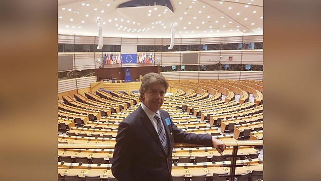 Il sindaco Castiglione in visita istituzionale al Parlamento Europeo di Bruxelles