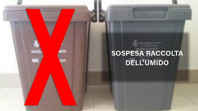 Mazara, sospensione della raccolta dell’umido per lunedì 11 novembre