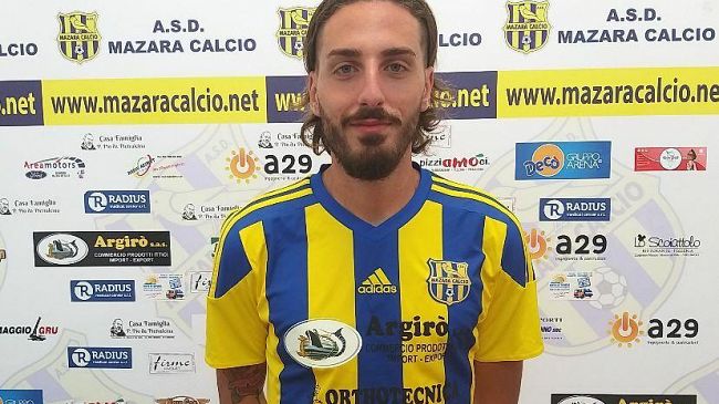 Mazara calcio: Tesserato l’esperto difensore DAVIDE LO CASCIO