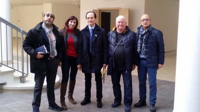 Sopralluogo Uilpa Polizia Penitenziaria al nuovo tribunale di Marsala. Veneziano: “Chiediamo più sicurezza”