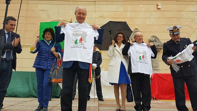 VIDEO – Al via Manifestazioni Garibaldine. Il discorso del Sindaco Di Girolamo