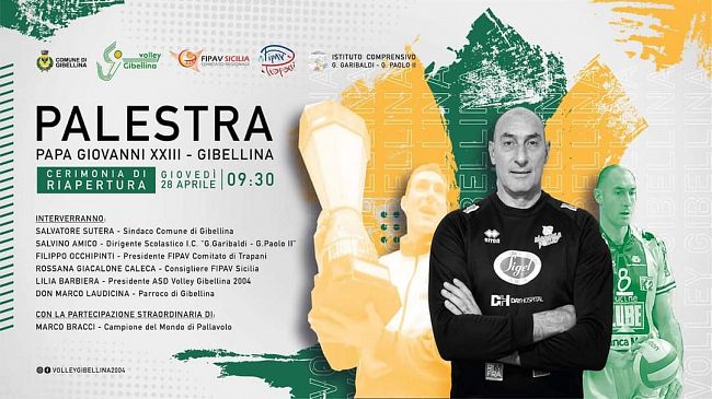 Gibellina. Tutto pronto per la riapertura della Palestra