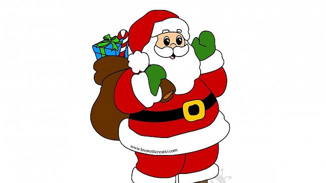 Questa sera al presepe meccanico arriva Babbo Natale