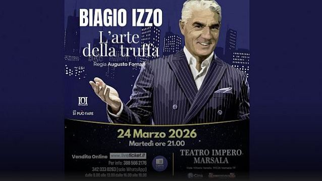 annullato-lo-spettacolo-larte-della-truffa-con-biagio-izzo-al-teatro-impero-di-marsala-in-programma-questa-sera