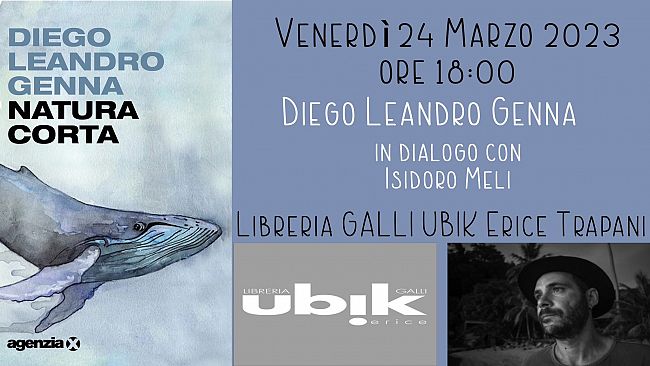 Trapani, presentazione del libro di Diego Leandro Genna “Natura Corta