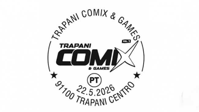 Trapani Comix, disponibile bollo speciale di Poste italiane