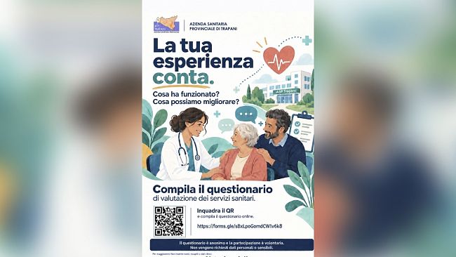 ASP Trapani lancia “Ascolto”: un questionario per migliorare i servizi sanitari