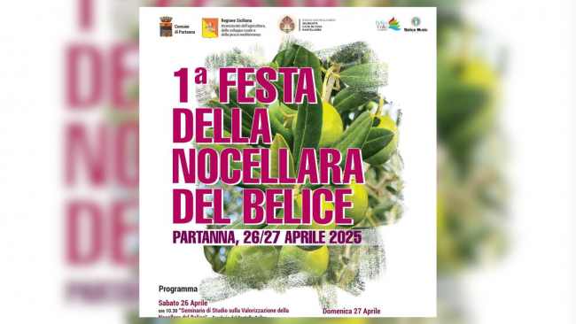 Annullata la “Festa della Nocellara del Belice” del 26 e 27 aprile 2025