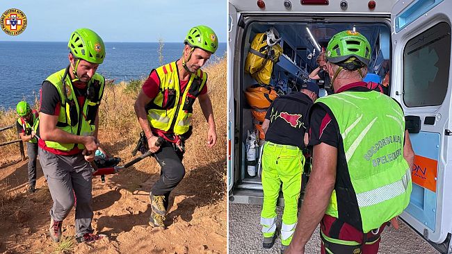 ​Recuperata una turista greca colta da malore nella riserva dello Zingaro