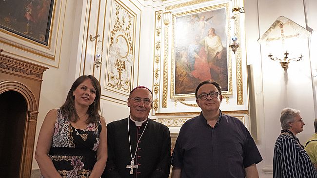 Mazara, torna in Cattedrale dopo il restauro la tela del Velasco 