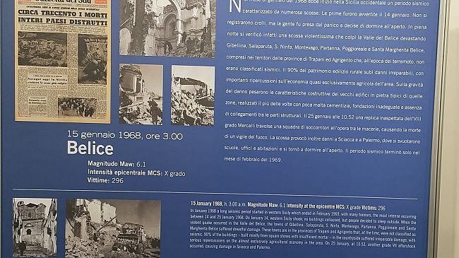  “Terremoti d’Italia”: sino al 9 giugno, a Tre Fontane, sarà possibile visitare la mostra 