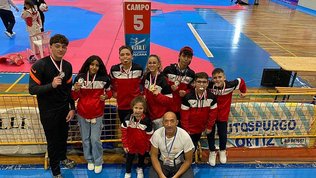 Trionfo del Team M° Diego Alcamo al Tuscany Open di Arezzo 2023