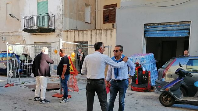 Mazara, voragine via dei Pescatori, finalmente il Comune interviene