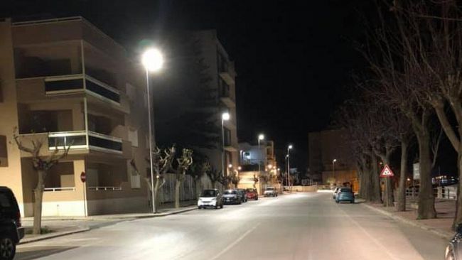 Nuovo impianto di illuminazione nel Lungomare Mazzini