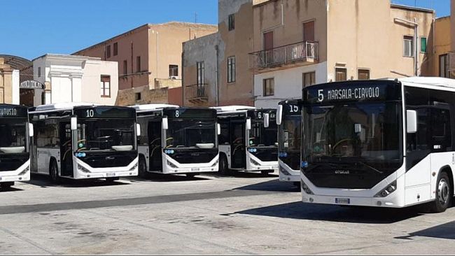 Marsala, trasporto bus: da lunedì, con i nuovi bus più corse nel territorio
