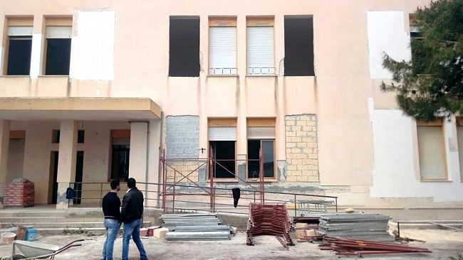Scuola San Michele rifugio. in corso la ristrutturazione ospiterà gli alunni di plesso Bosco del “Giovanni Paolo II”