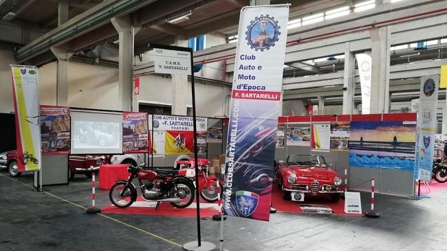 Automobilismo, il Club “F. Sartarelli” a Torino per la fiera “Automotoretrò 2019”