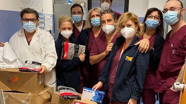 Salemi, Il Rotary Club dona dispositivi di protezione individuale all’ospedale P. Borsellino di Marsala
