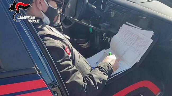 Trapani, controlli sul territorio: sanzioni e denunce per vari reati