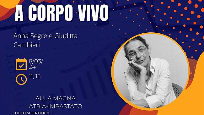  Polo Liceale di Castelvetrano,  per il Progetto “Obiettivo Donna” domani arriva la poetessa Anna Segre