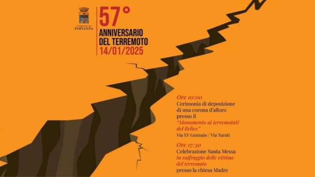 Partanna ricorda il terremoto del Belìce