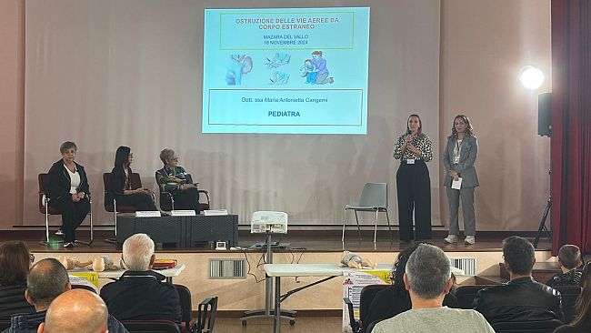Mazara, grande partecipazione al 2° corso di primo soccorso pediatrico