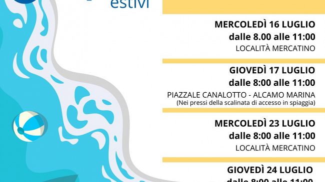 Differenziata e rispetto dell'ambiente, arrivano ad Alcamo gli infopoint estivi