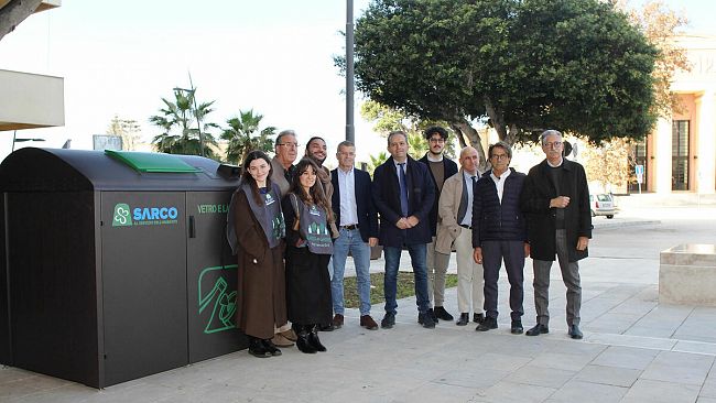 “Glass4green”, a Marsala un sistema intelligente per la raccolta vetro-lattine