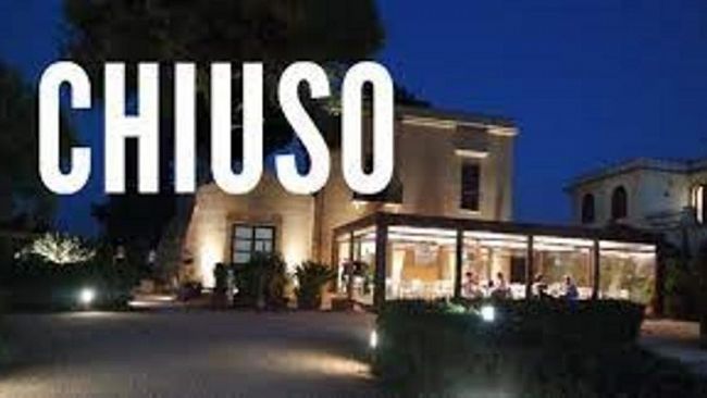 Chiusura del ristorante